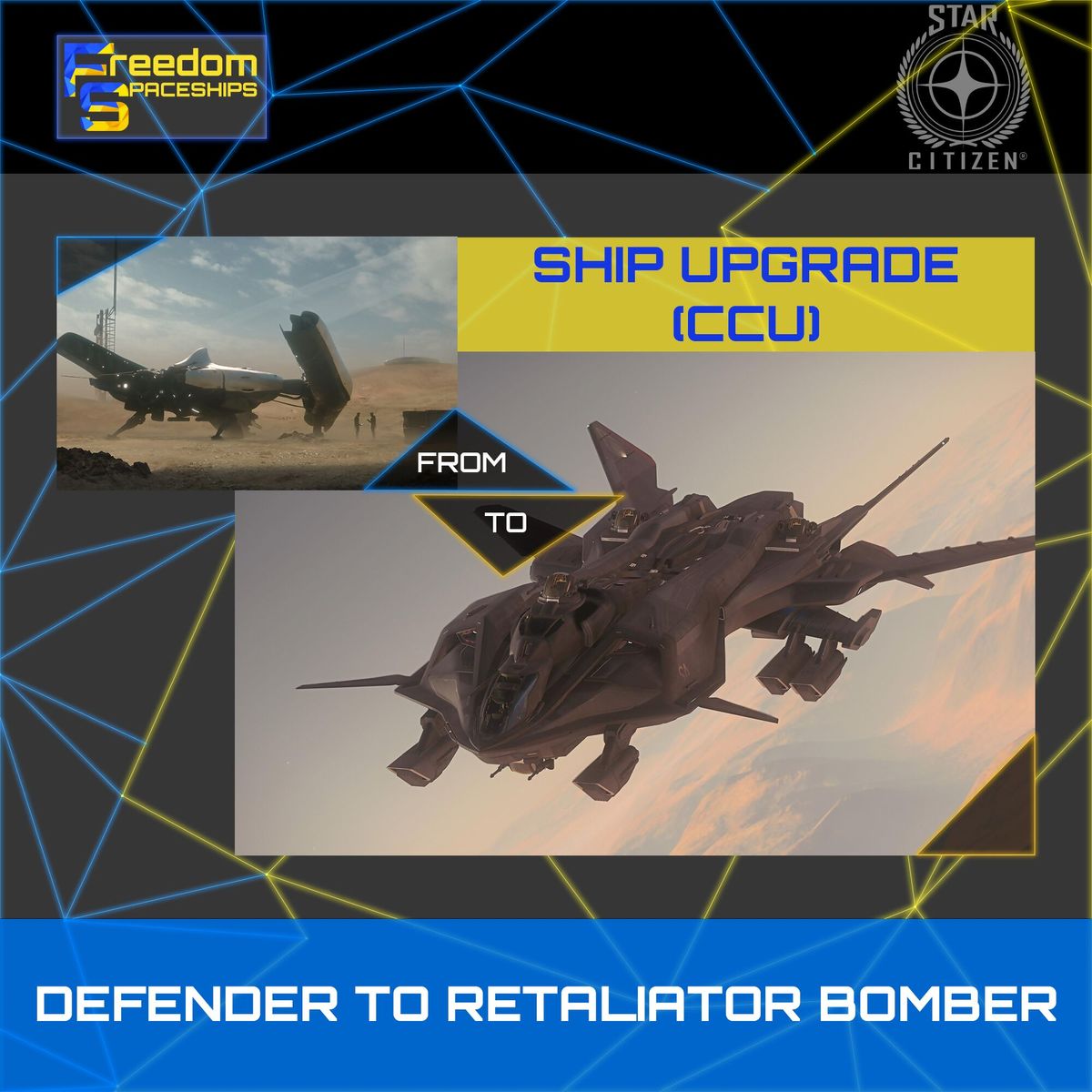 Upgrade - Defender to Retaliator Bomber
