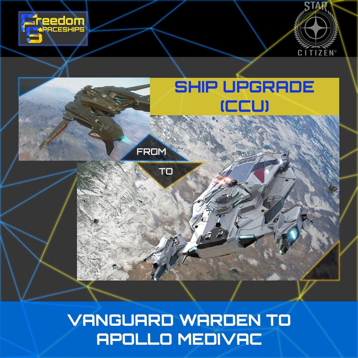 Upgrade - Vanguard Warden to Apollo Medivac