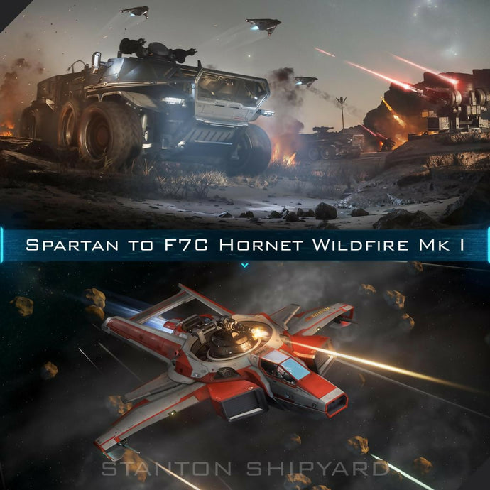 Upgrade - Spartan to F7C Hornet Wildfire Mk I