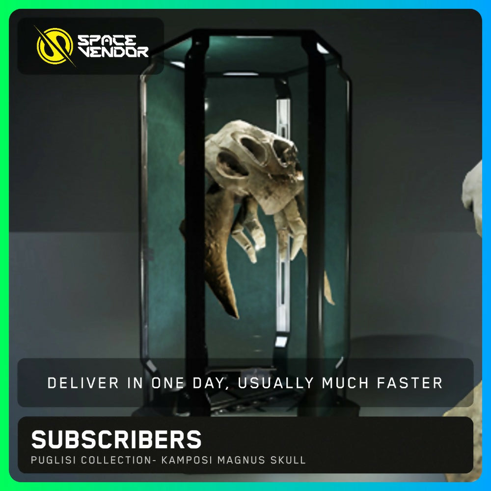 SUBSCRIBERS - Puglisi Collection: Kamposi Magnus Skull