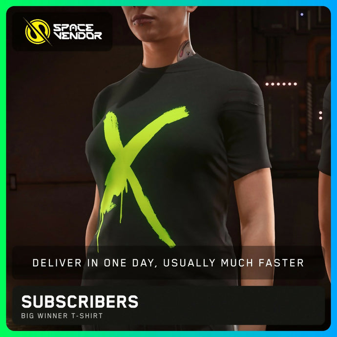 SUBSCRIBERS - Big Winner T-Shirt