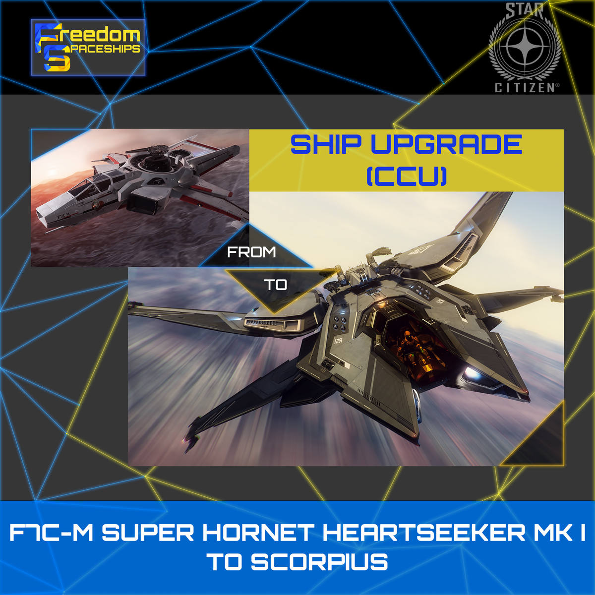 F7C-M SUPER HORNET HEARTSEEKER MK I TO SCORPIUS FS