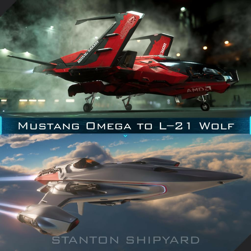 Upgrade - Mustang Omega to L-21 Wolf