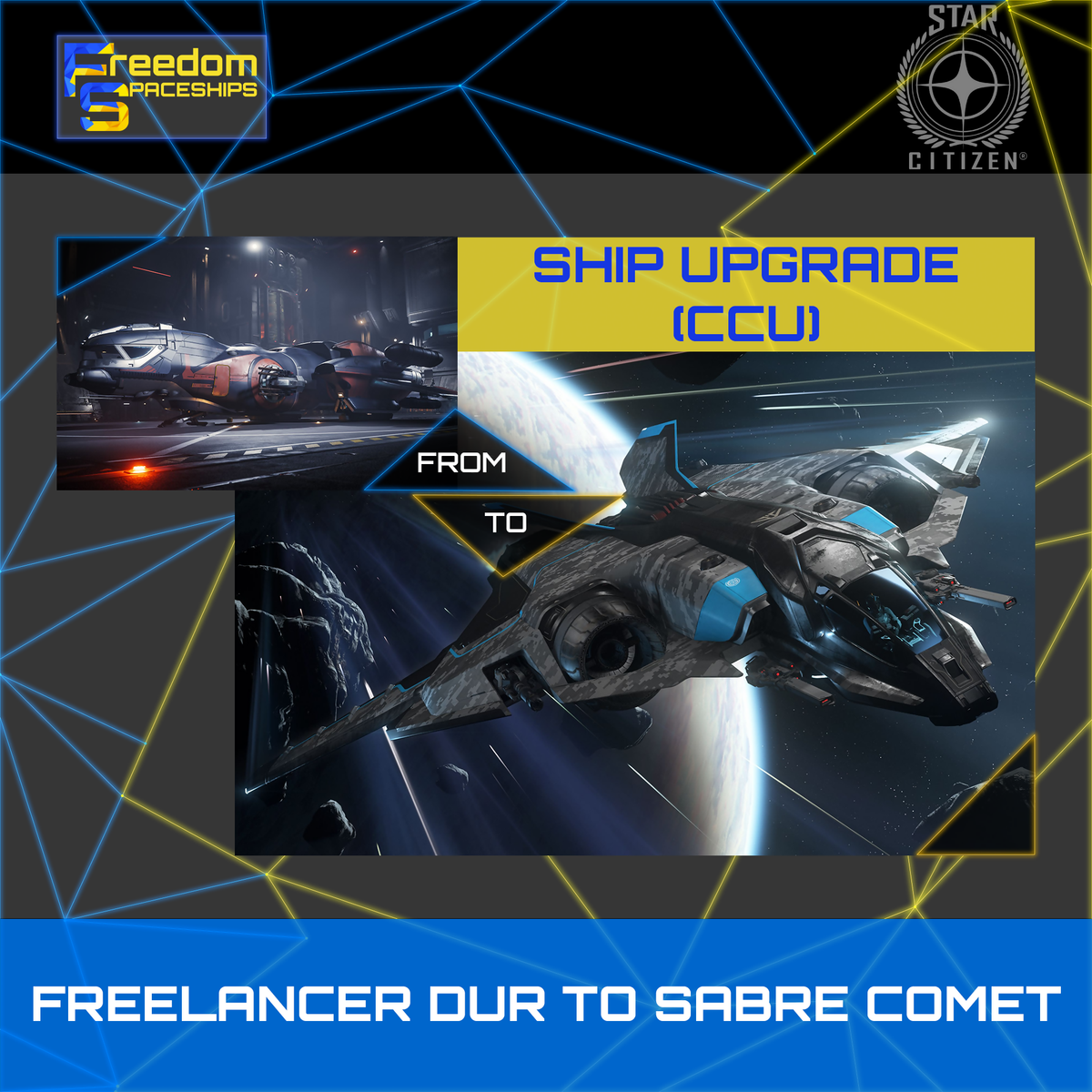 FREELANCER DUR TO SABRE COMET