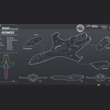 Load image into Gallery viewer, P-72 Archimedes OC + Model &amp; Poster - Original Concept | Space Foundry Marketplace.