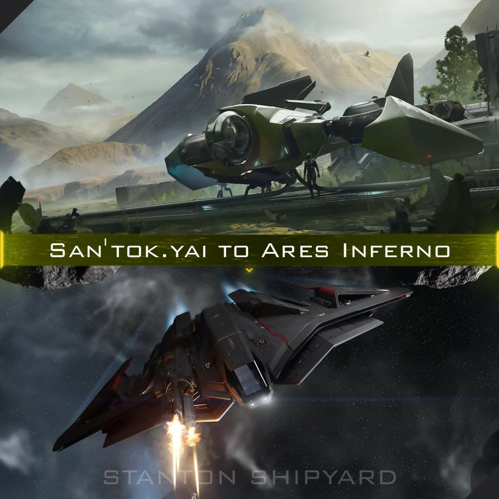 Upgrade - San'tok.yāi to Ares Inferno + 24 Months Insurance