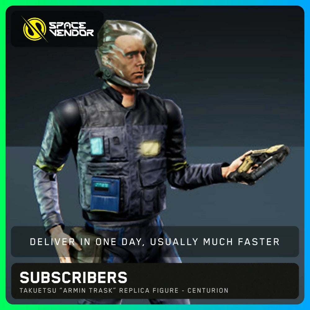 SUBSCRIBERS - Takuetsu “Armin Trask” Replica Figure - Centurion