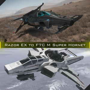 Upgrade - Razor EX to F7C-M Super Hornet + 10 Year Insurance