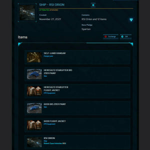 Orion - LTI | Space Foundry Marketplace.