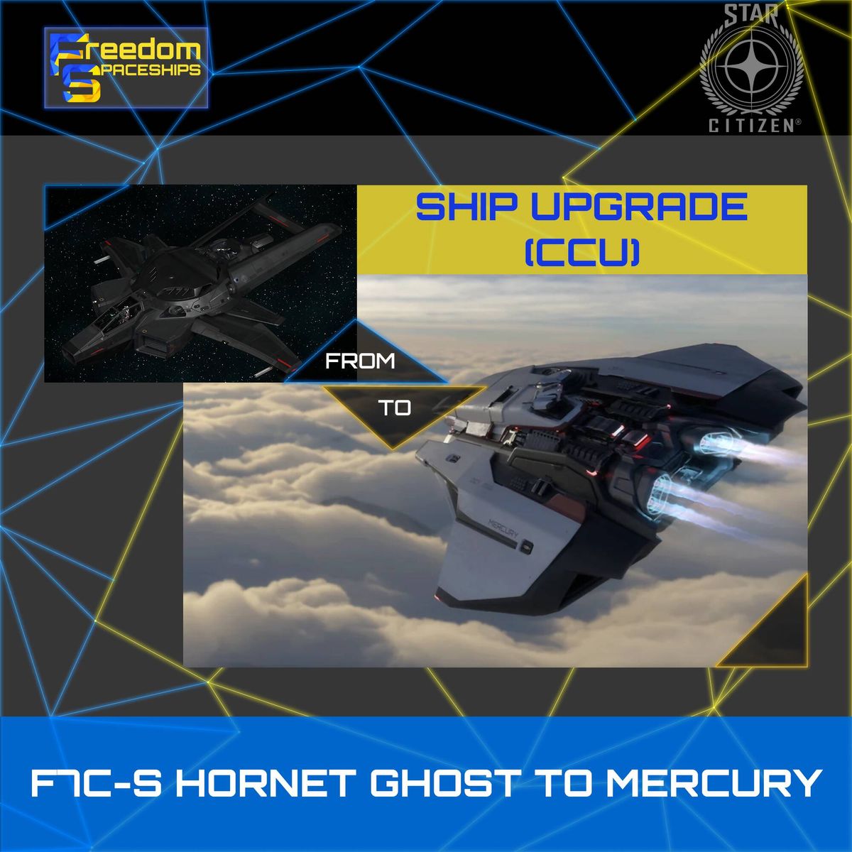 Upgrade - F7C-S Hornet Ghost to Mercury