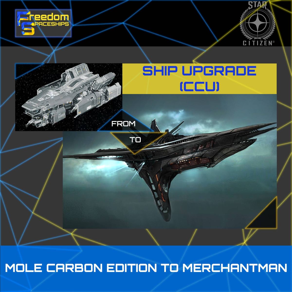 Upgrade - Mole Carbon Edition to Merchantman