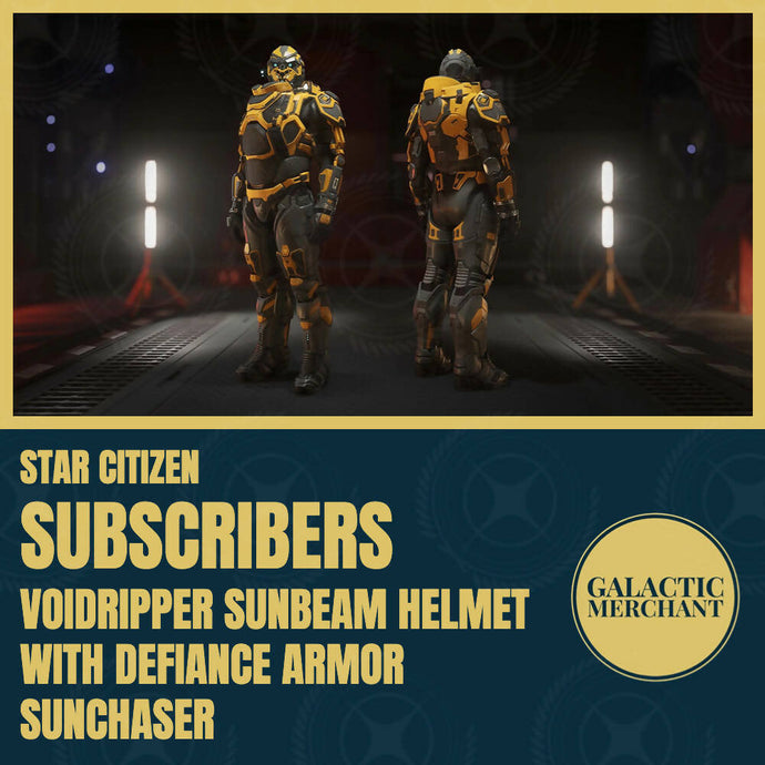 SUBSCRIBERS - Voidripper Sunbeam Helmet With Defiance Armor Sunchaser
