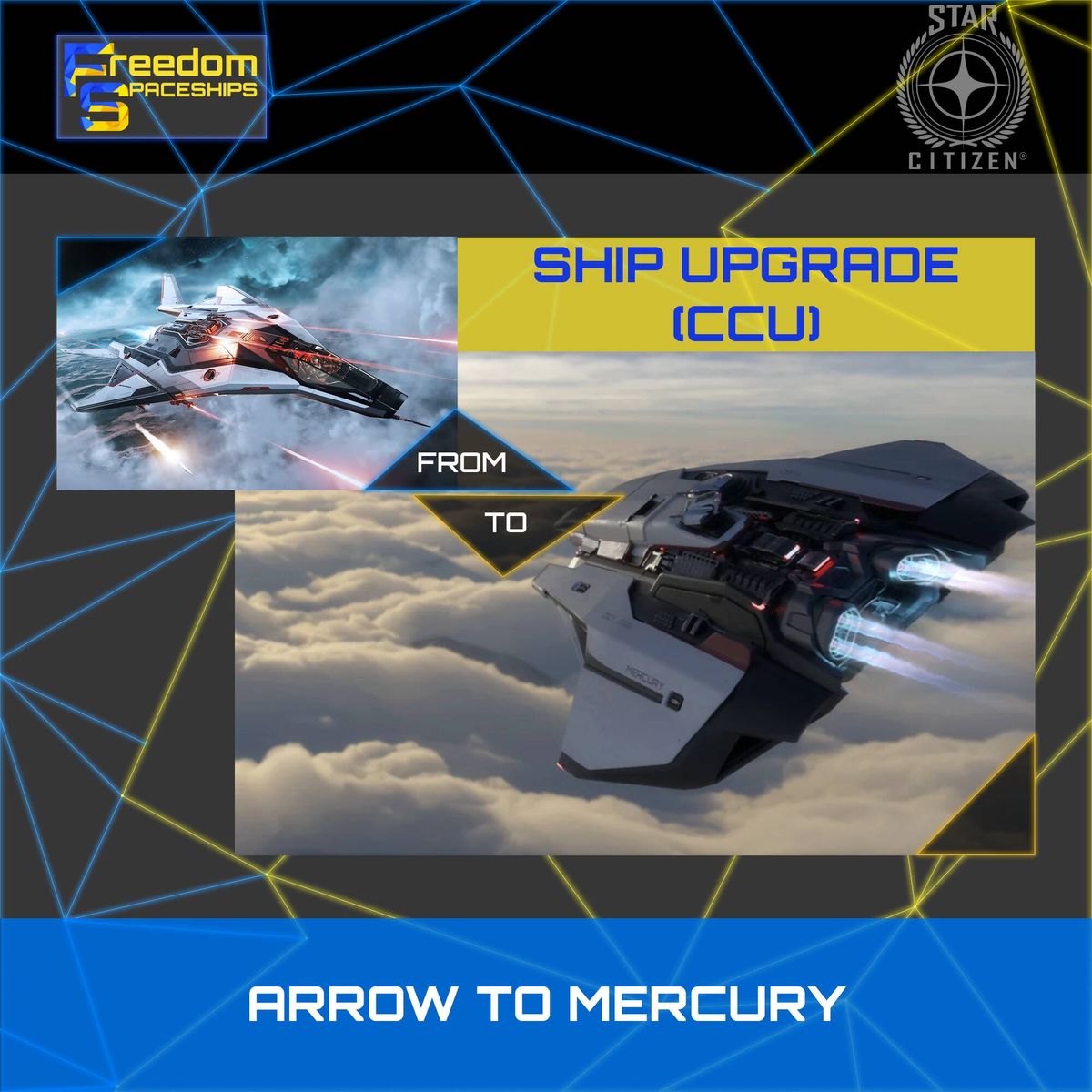 Upgrade - Arrow to Mercury