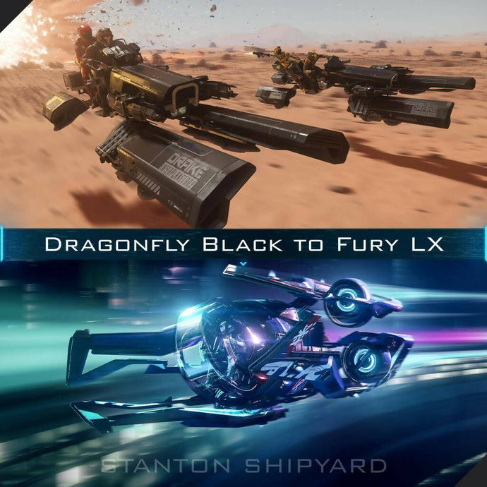 Upgrade - Dragonfly Black to Fury LX