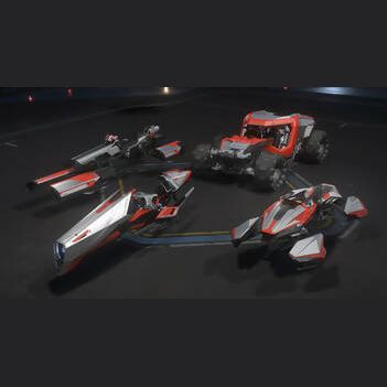 Overdrive Racing Paint Pack (Cyclone, Dragonfly, HoverQuad, Nox)