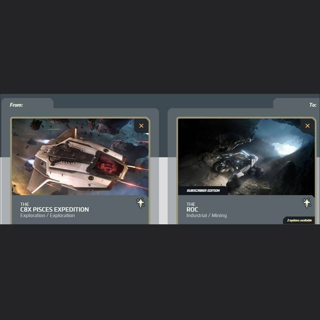 C8X Pisces to ROC subscriber edition | Space Foundry Marketplace.