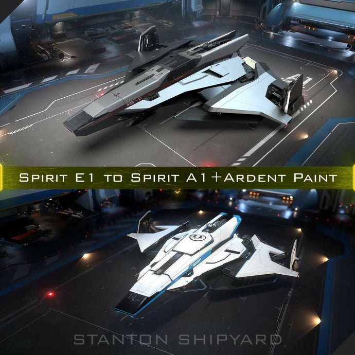 Upgrade - E1 Spirit to A1 Spirit + Ardent Paint