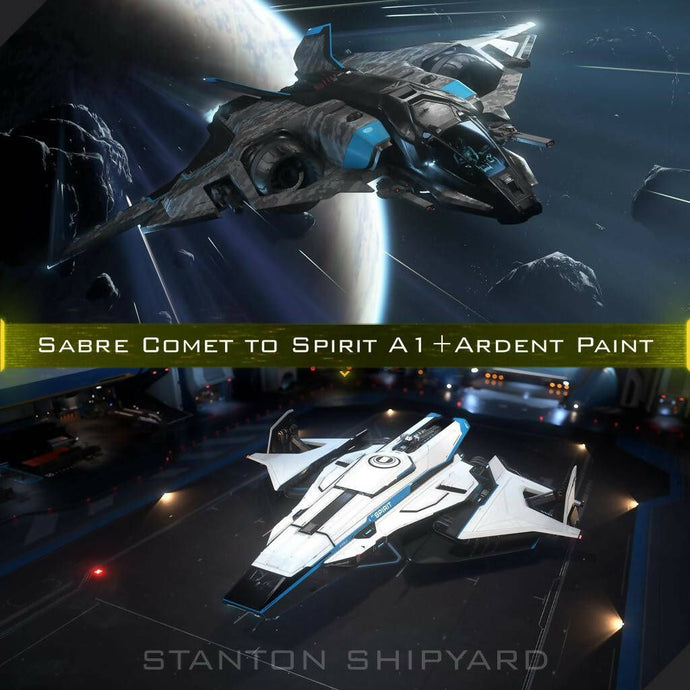 Upgrade - Sabre Comet to A1 Spirit + Ardent Paint