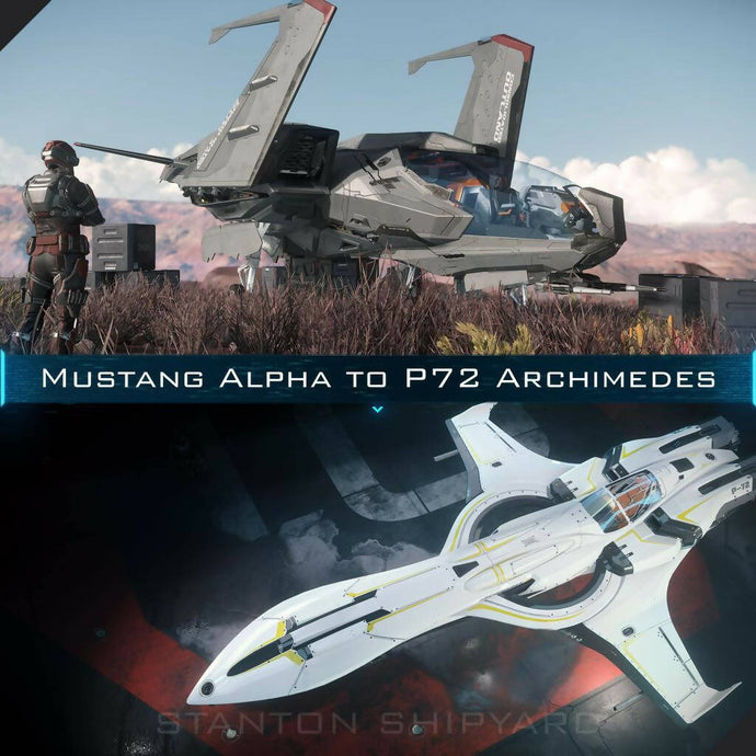 Upgrade - Mustang Alpha to P-72 Archimedes