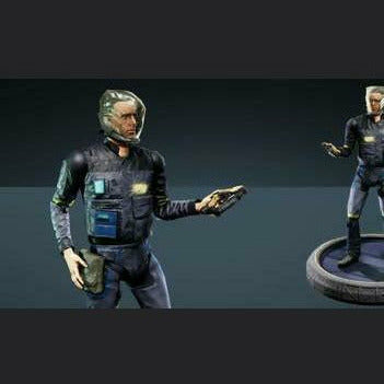 Takuetsu Armin Trask Replica Figure - Centurion | Space Foundry Marketplace.