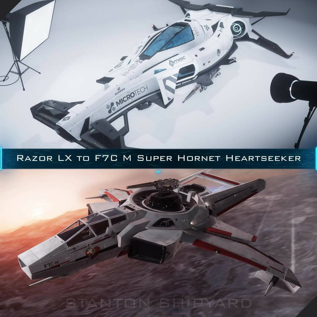 Upgrade - Razor LX to F7C-M Super Hornet Heartseeker