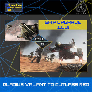 Upgrade - Gladius Valiant to Cutlass Red