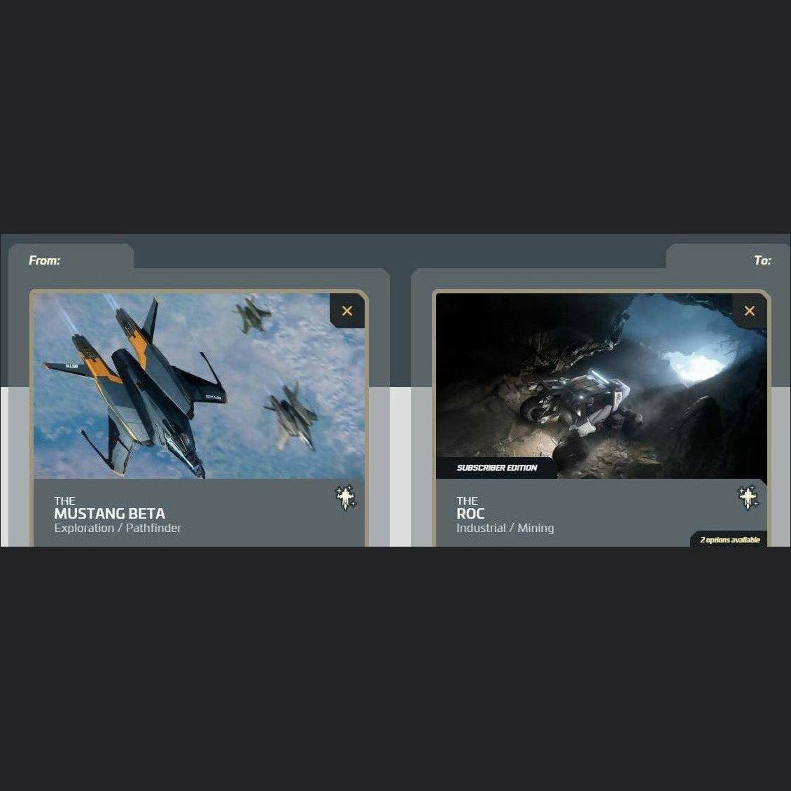 Mustang Beta to ROC Subscriber edition | Space Foundry Marketplace.
