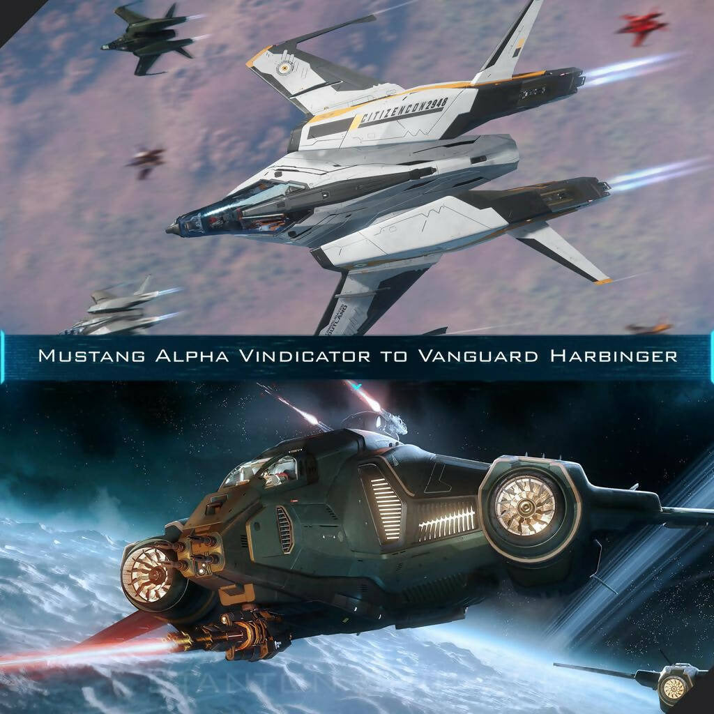 Upgrade - Mustang Alpha Vindicator to Vanguard Harbinger