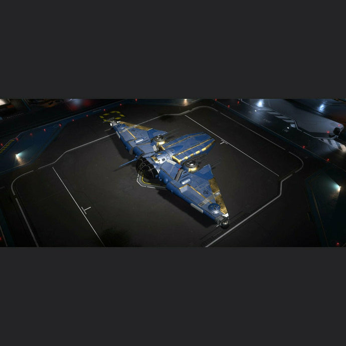 Reliant - Invictus Blue and Gold Paint | Space Foundry Marketplace.