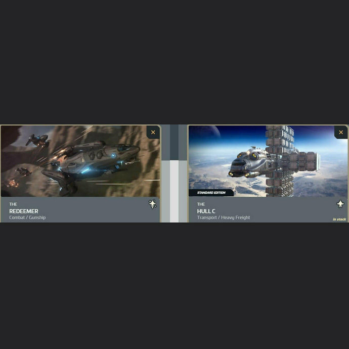 UPGRADE - REDEEMER TO HULL C | Space Foundry Marketplace.
