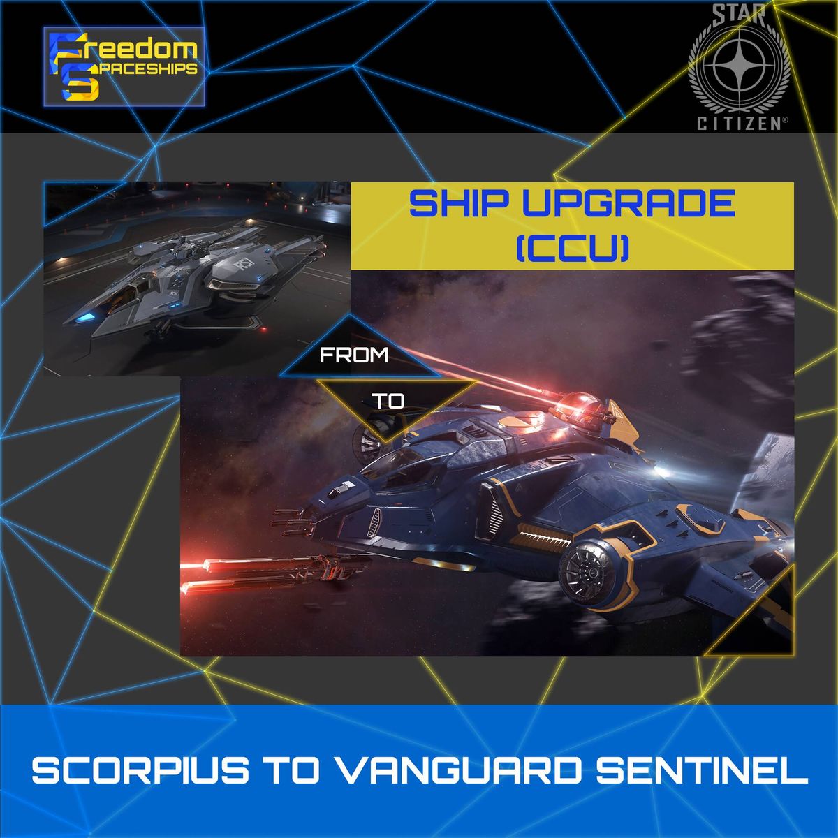 Upgrade - Scorpius to Vanguard Sentinel