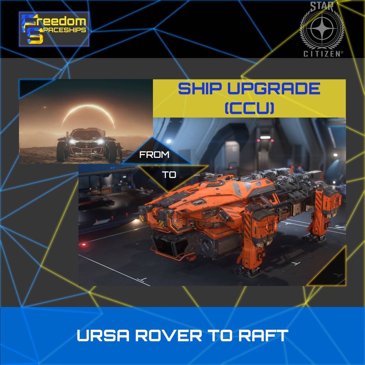 Upgrade - Ursa Rover to Raft