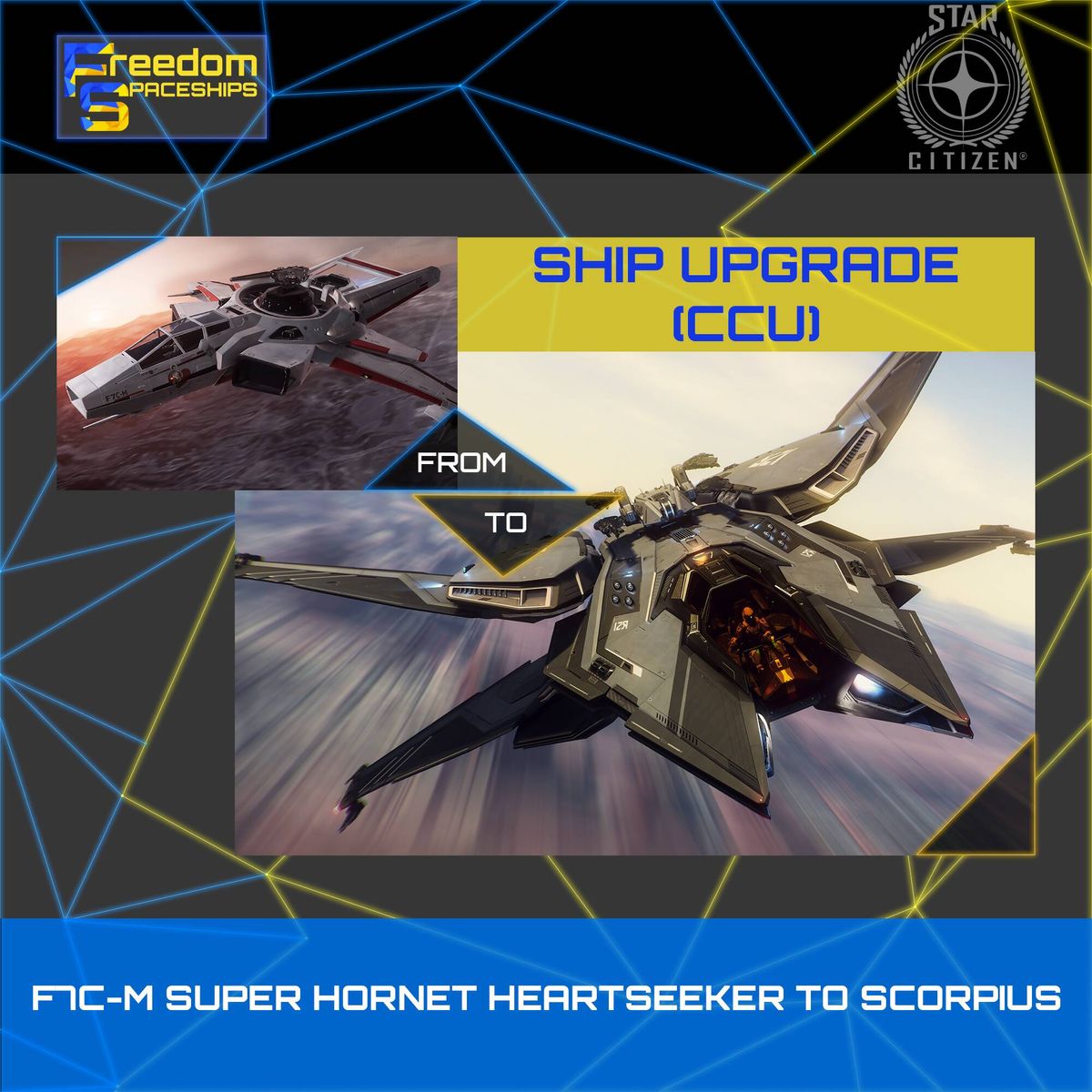 Upgrade - F7C-M Super Hornet Heartseeker to Scorpius