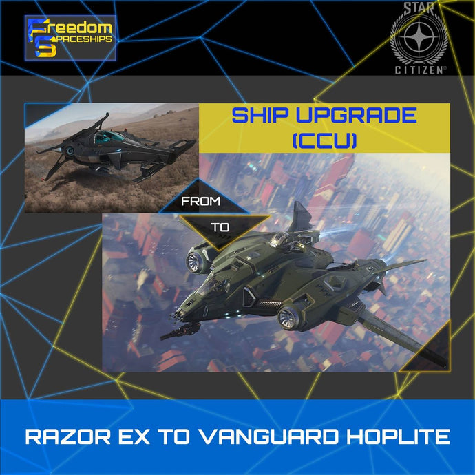 Upgrade - Razor EX to Vanguard Hoplite