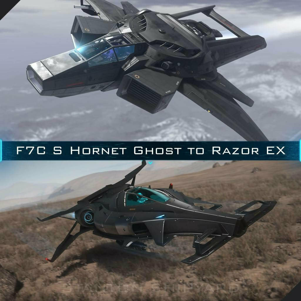 Upgrade - F7C-S Hornet Ghost to Razor EX