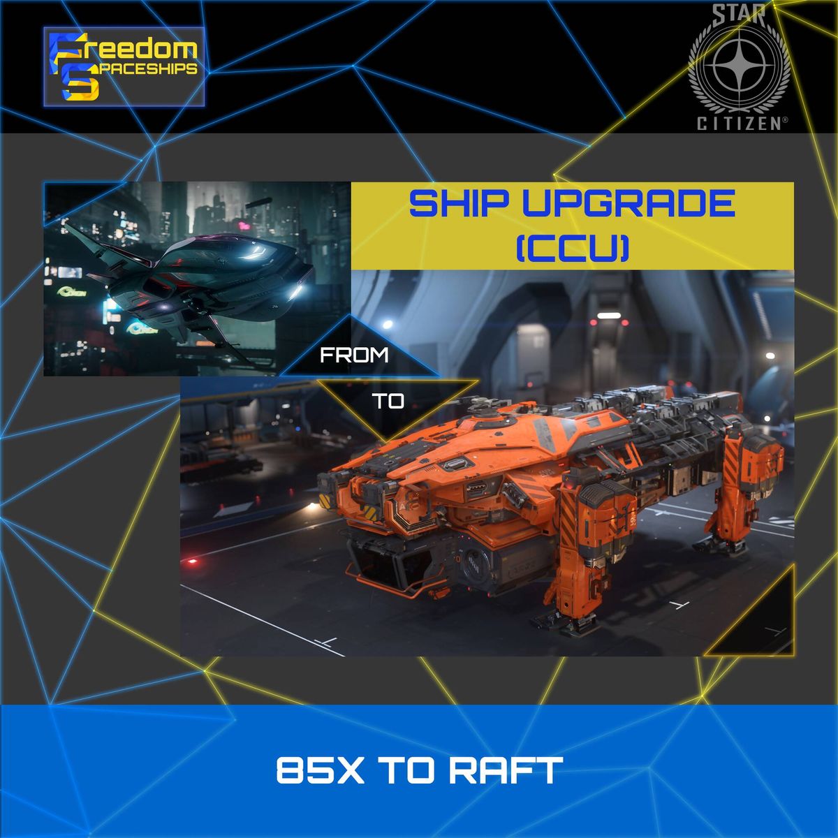Upgrade - 85X to Raft