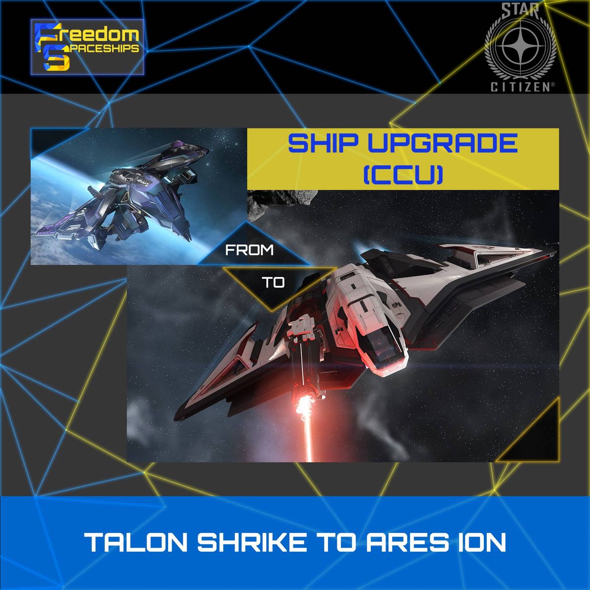 Upgrade - Talon Shrike to Ares Ion
