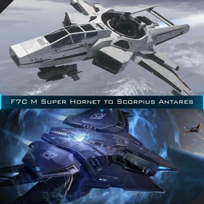 Upgrade - F7C-M Super Hornet to Scorpius Antares