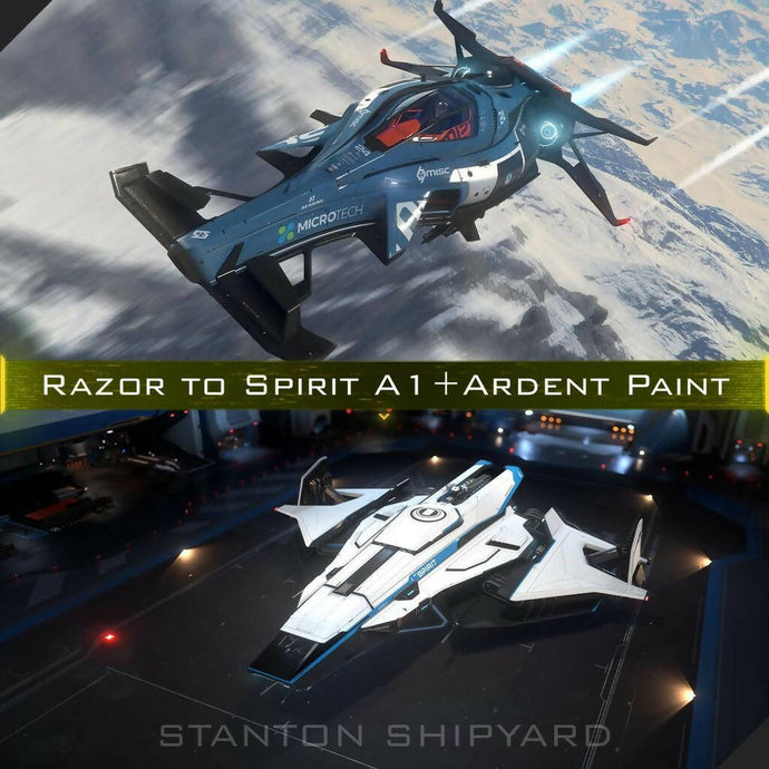 Upgrade - Razor to A1 Spirit + Ardent Paint