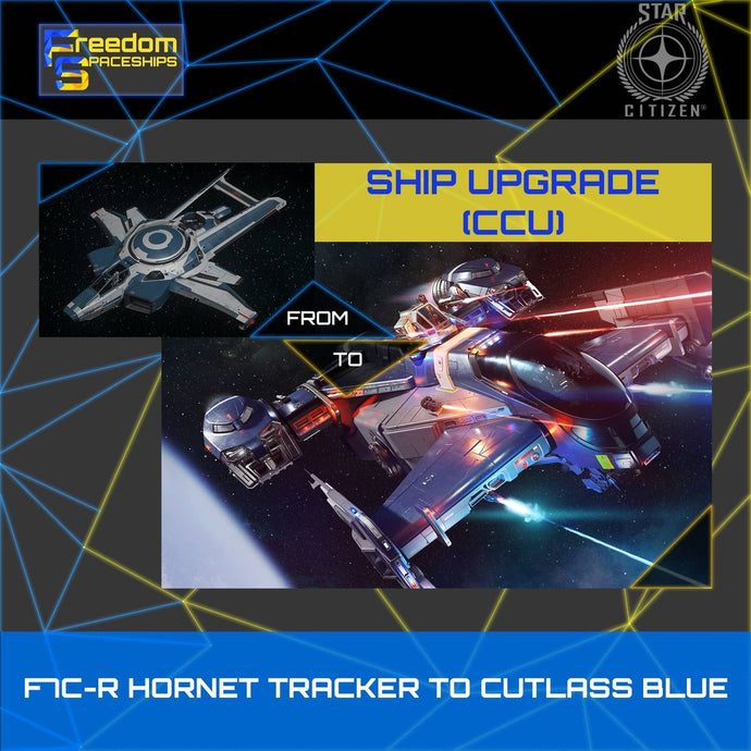 Upgrade - F7C-R Hornet Tracker to Cutlass Blue