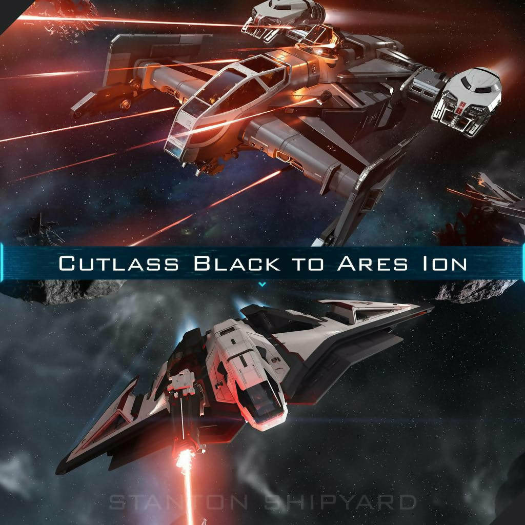Upgrade - Cutlass Black to Ares Ion