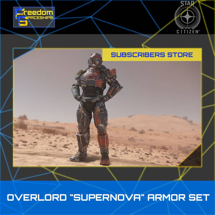 Subscribers Store - Overlord Supernova Armor Set