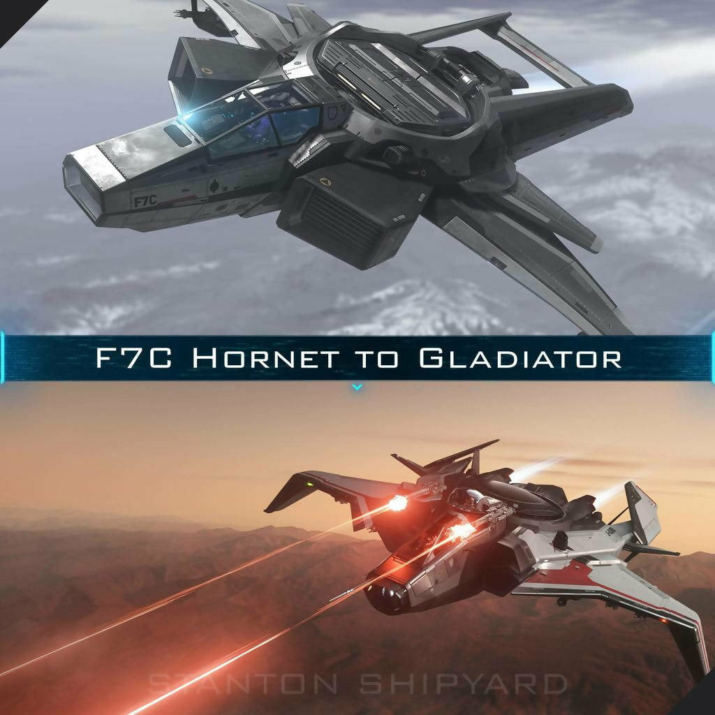 Upgrade - F7C Hornet to Gladiator