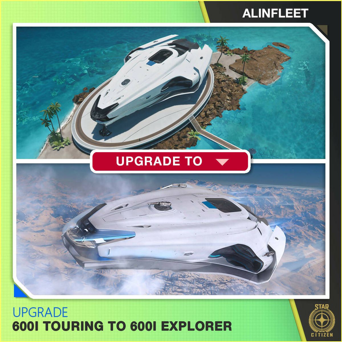 Upgrade - 600i Touring To 600i Explorer