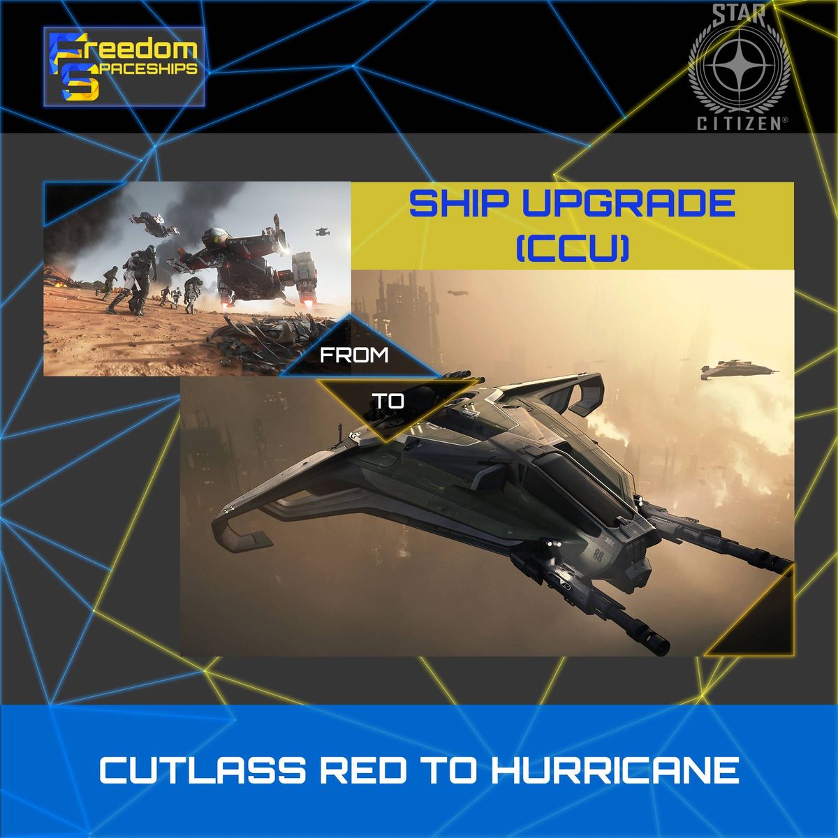 Upgrade - Cutlass Red to Hurricane