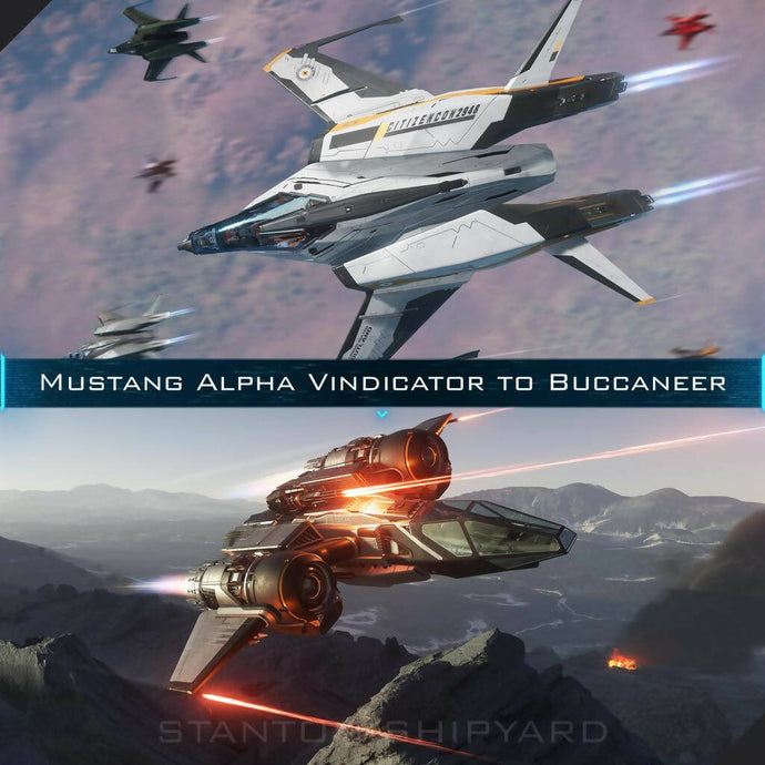 Upgrade - Mustang Alpha Vindicator to Buccaneer