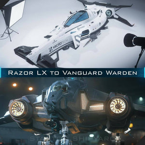 Upgrade - Razor LX to Vanguard Warden