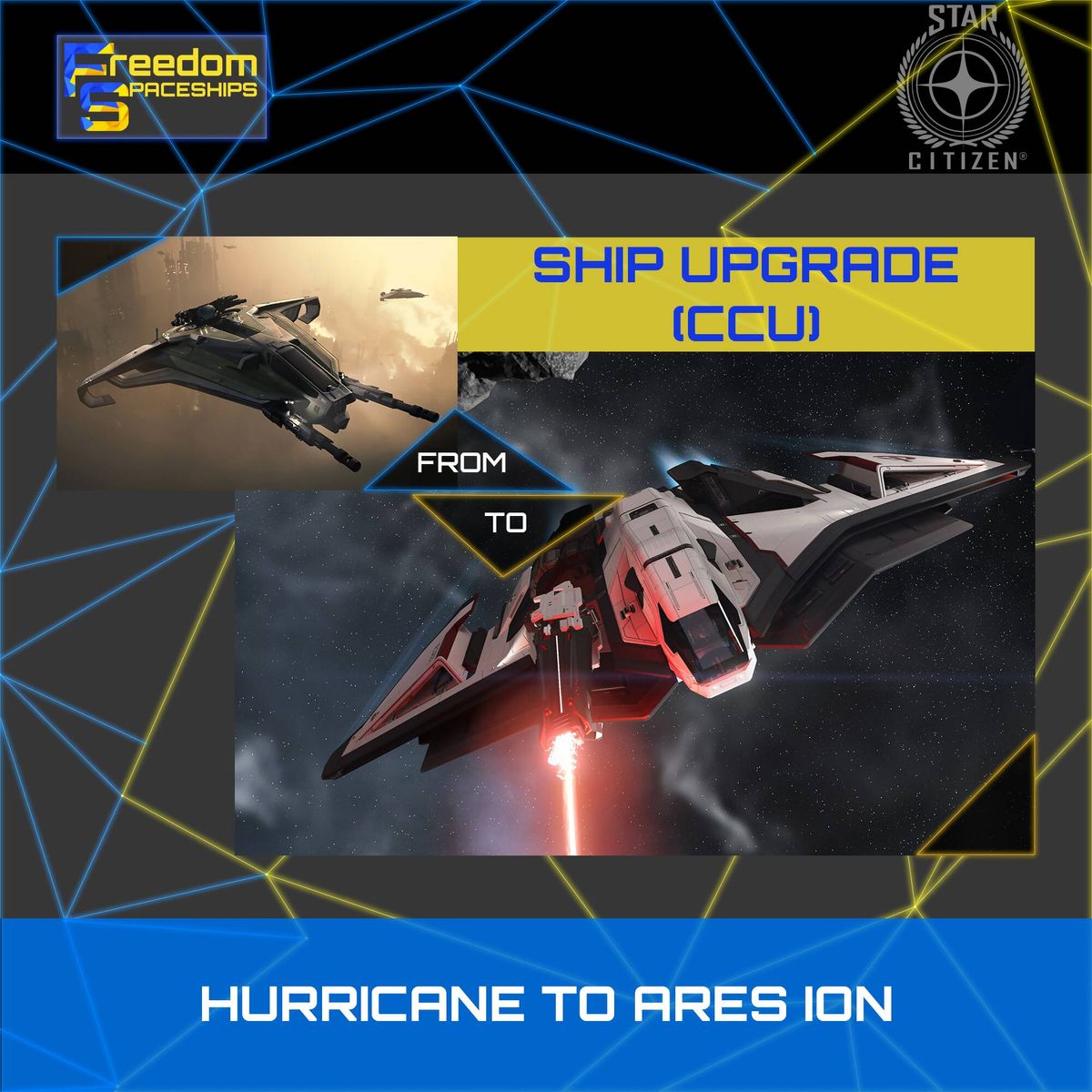 Upgrade - Hurricane to Ares Ion