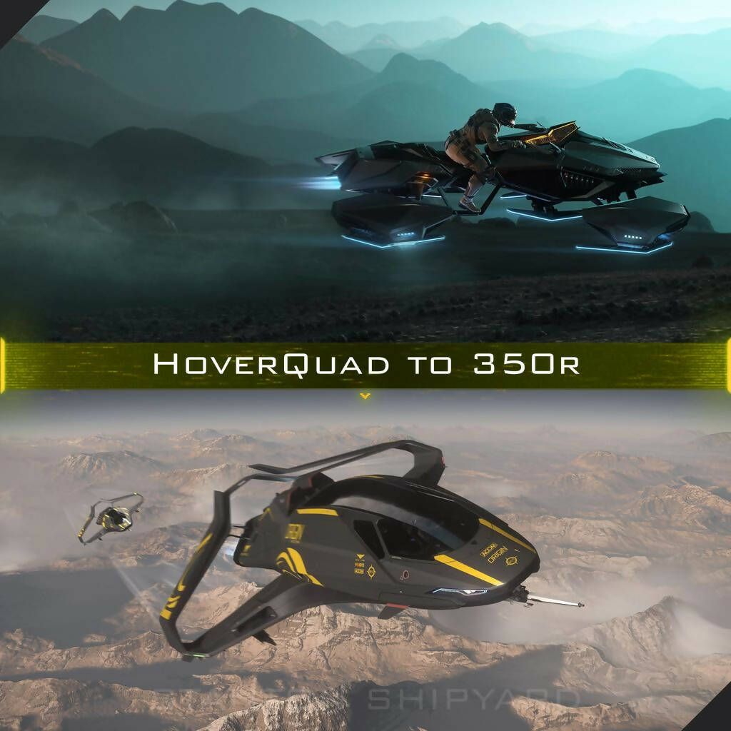Upgrade - Hoverquad to 350r + 12 Months Insurance