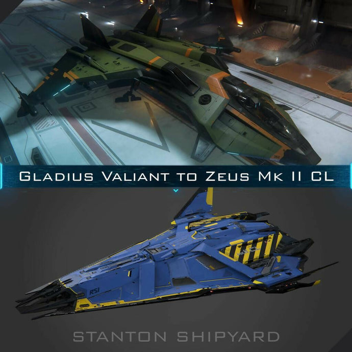 Upgrade - Gladius Valiant to Zeus Mk II CL